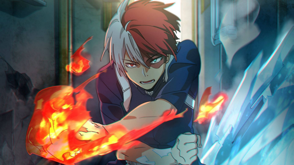 shoto todoroki my hero academia español eugenesia