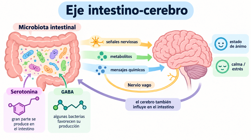 microbiota intestinal estado de ánimo