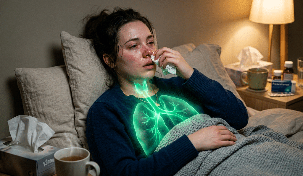 cómo curar un resfriado o la gripe